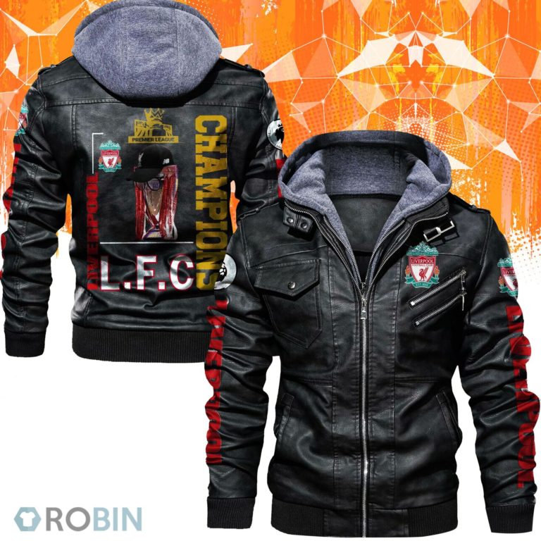 Liverpool F.C Champions Leather Jacket