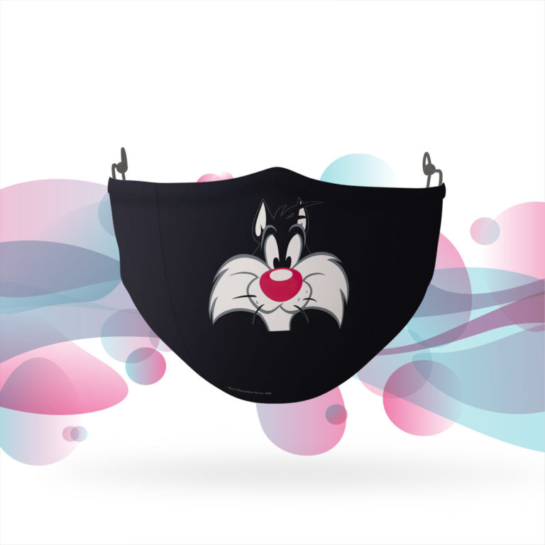 Looney Tunes Sylvester Face Face Mask