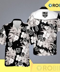 Los Angeles Kings Nhl Hawaii Floral Ice Hockey Team Aloha Shirt
