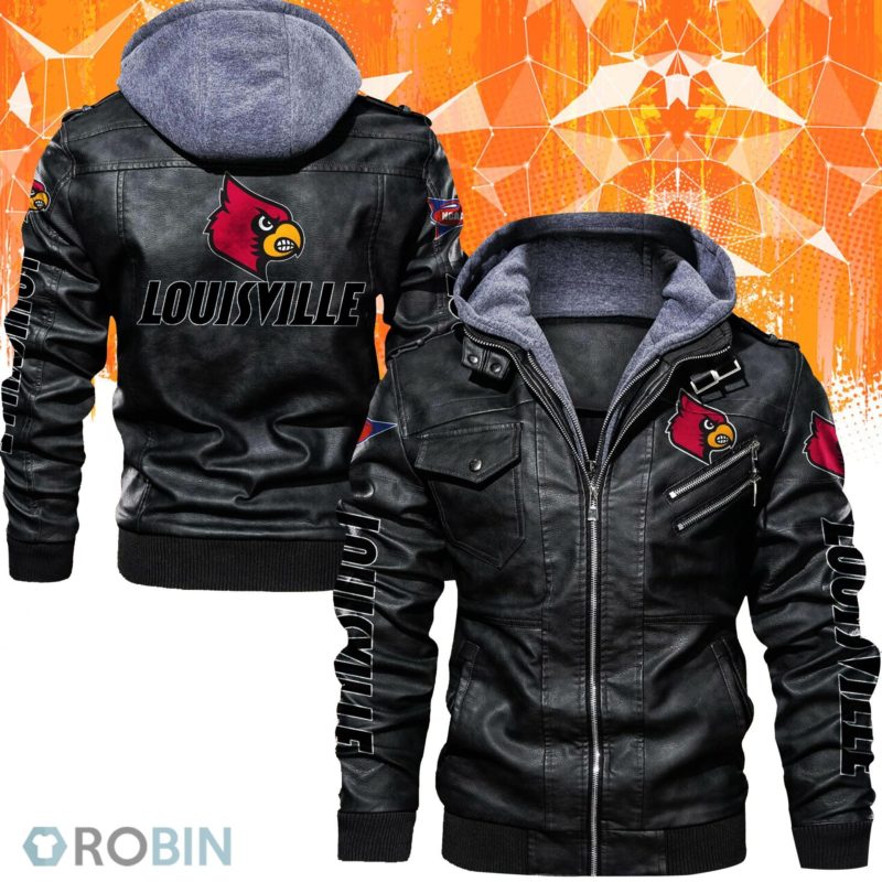 Louisville Cardinals Leather Jacket - RobinPlaceFabrics