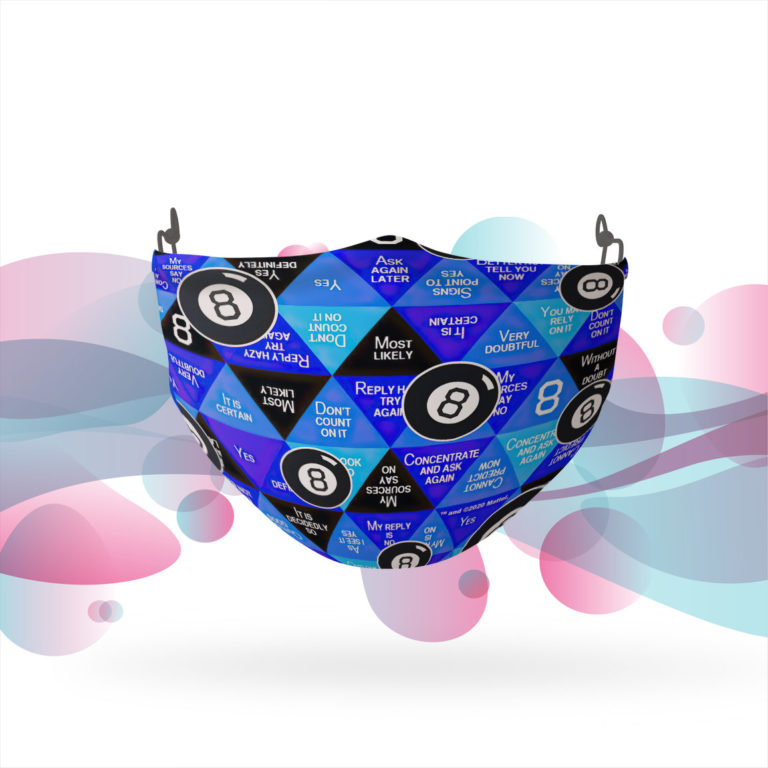 Magic 8-Ball The Answers Reusable Cloth Face Mask