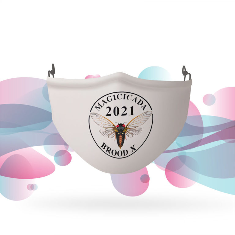 Magicicada 2021 Brood X Face Mask