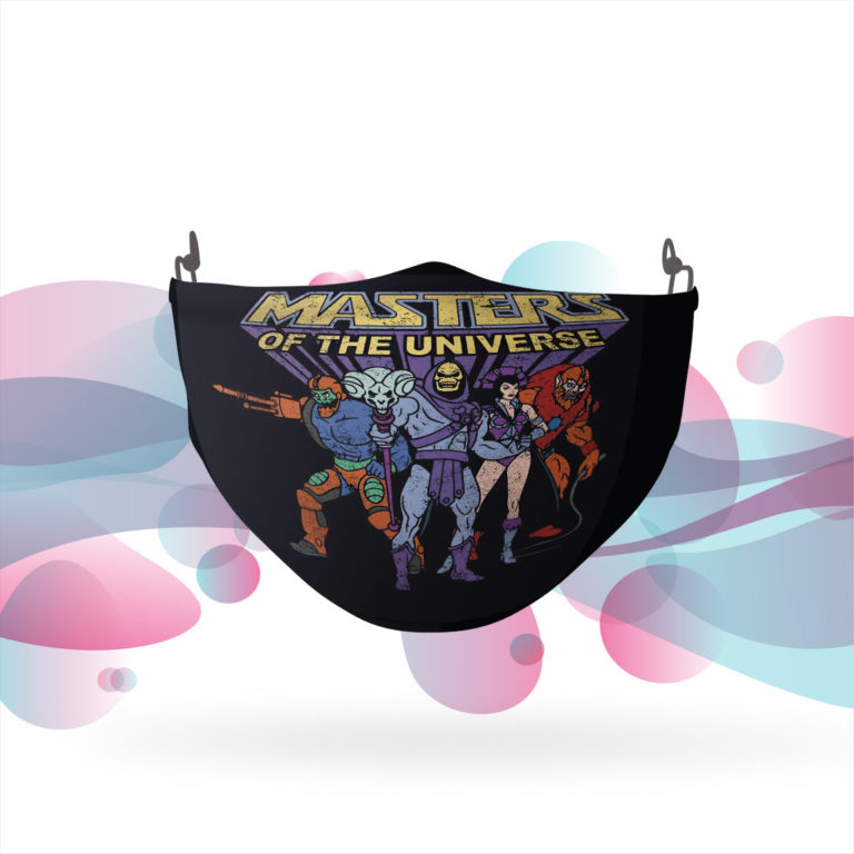 Masters of the Universe Team of Villains Reusable Cloth Face Mask