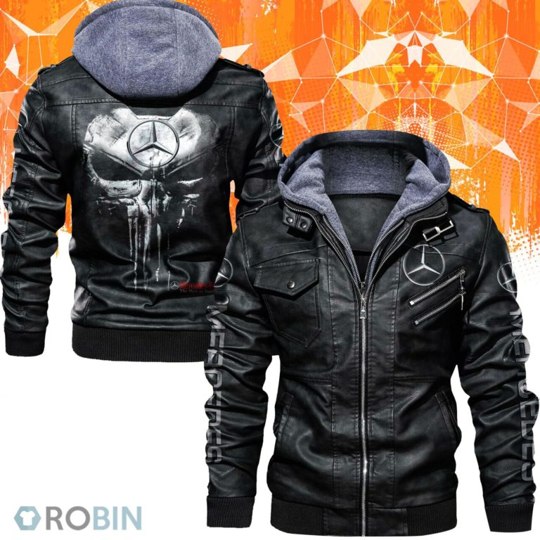 Mercedes-Benz Skull Leather Jacket