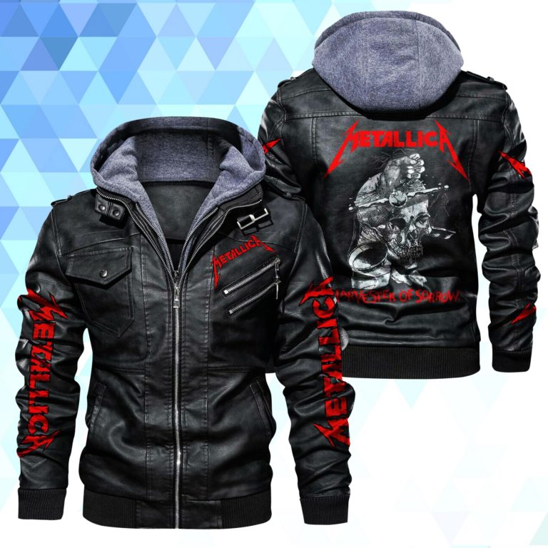 Metallica Harvester Of Sorrow Leather Jacket