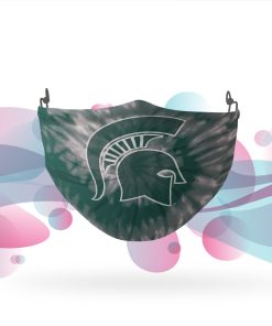 Michigan State University Spartans MSU Tie Dye Reusable Cloth Face Mask