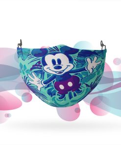 Mickey Mouse Tropical Face Mask