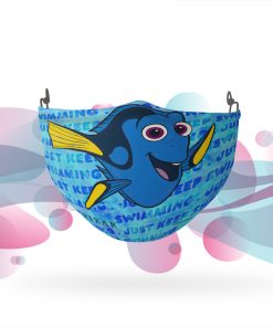 Minnie Mouse Tie Dye Face Mask