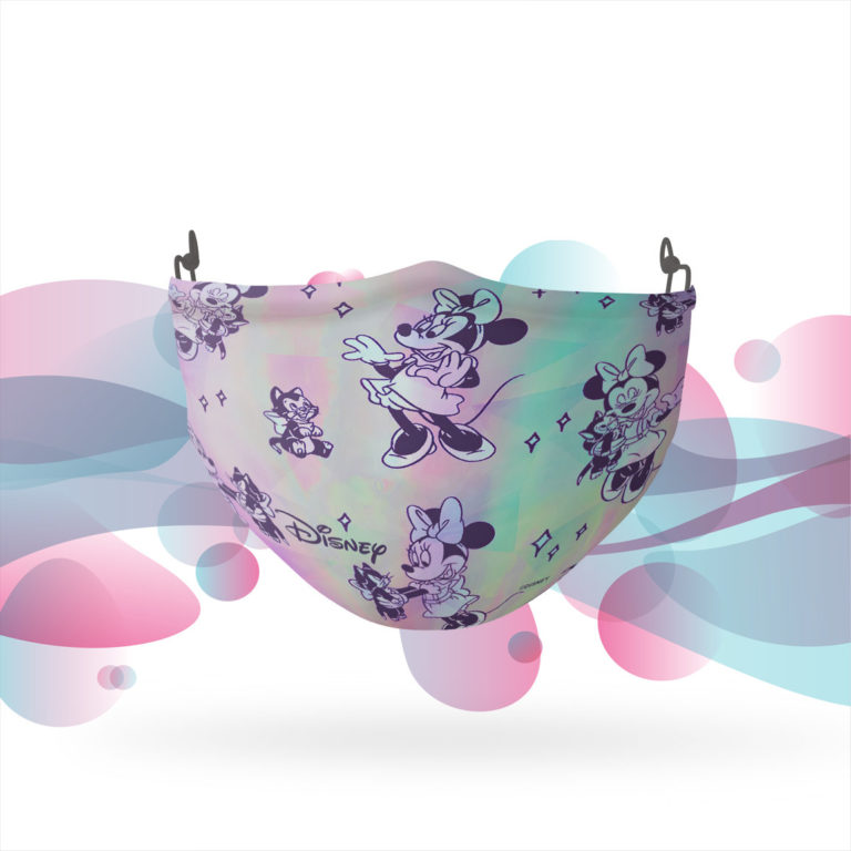 Minnie Mouse Unicorn Color Reusable Cloth Face Mask