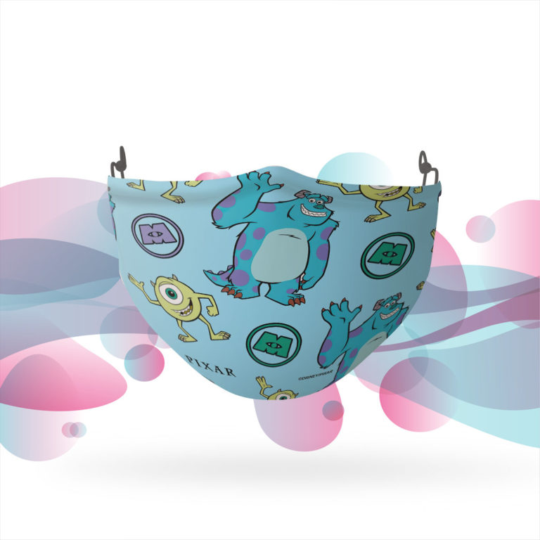 Monsters Inc. Mike and Sully Reusable Cloth Face Mask