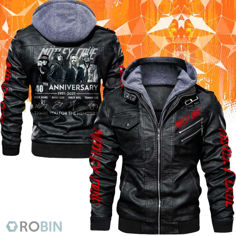 Motley Crue Leather Jacket
