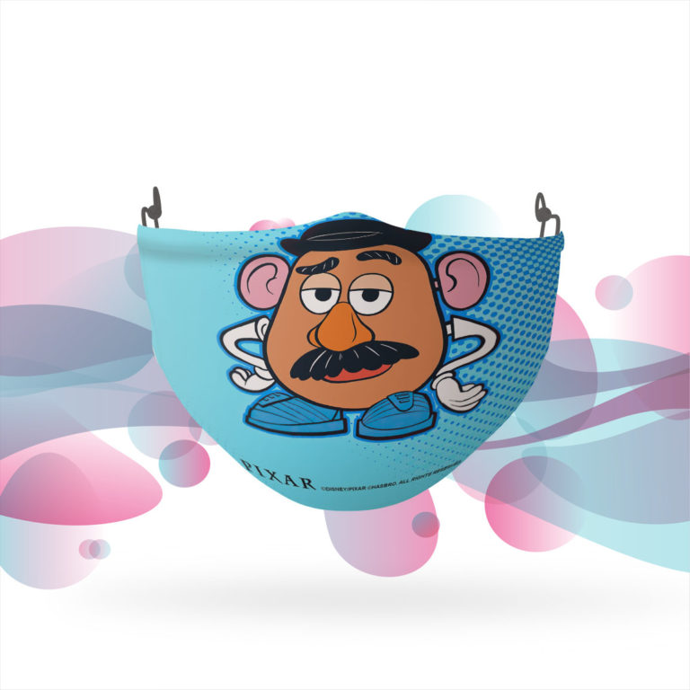Mr. Potato Head Pose Reusable Cloth Face Mask