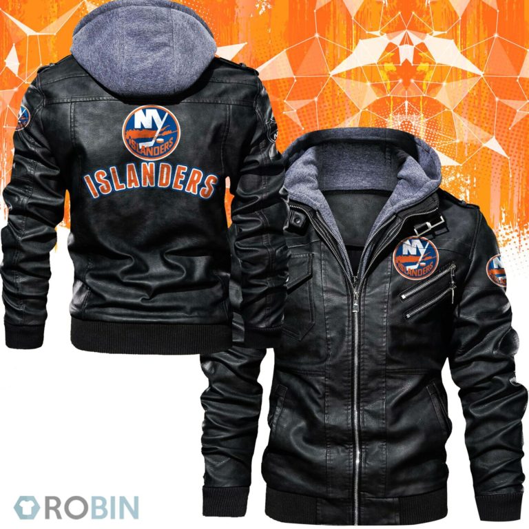 New York Islanders Leather Jacket