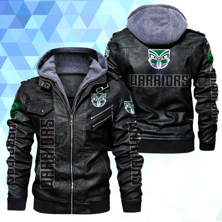 New Zealand Warriors Leather Jacket