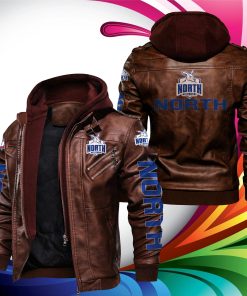 North Melbourne Football Club Leather Jacket