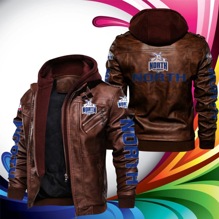 North Melbourne Football Club Leather Jacket