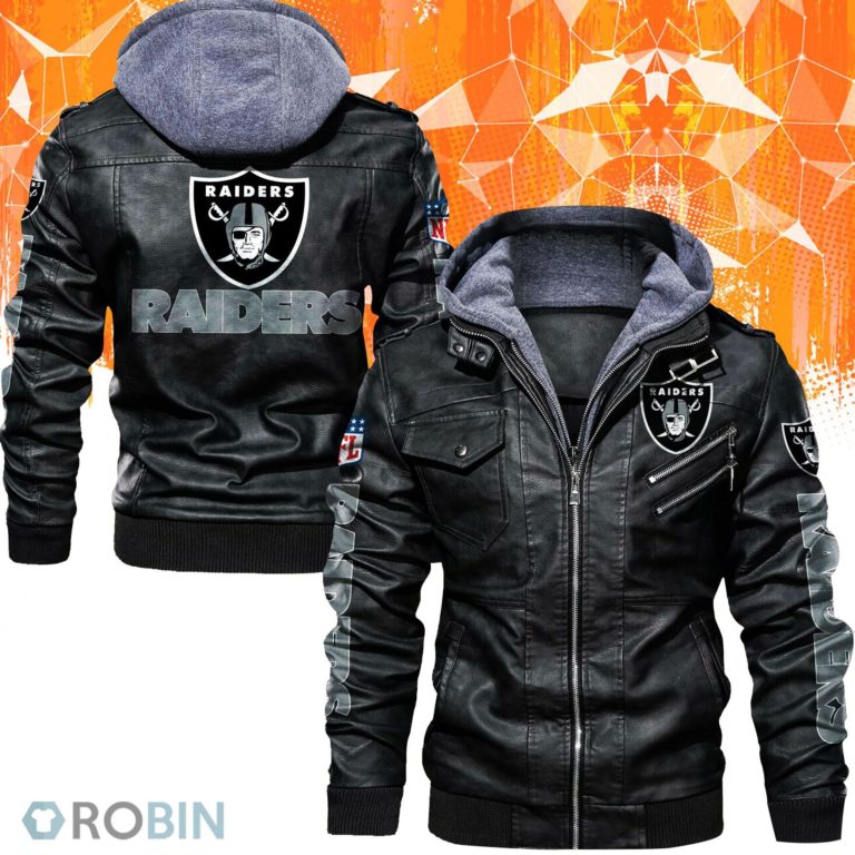 Oakland Raiders Leather Jacket