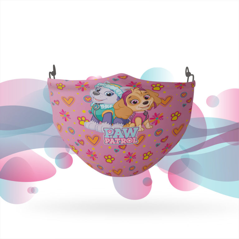 Paw Patrol Girl Team Reusable Cloth Face Mask