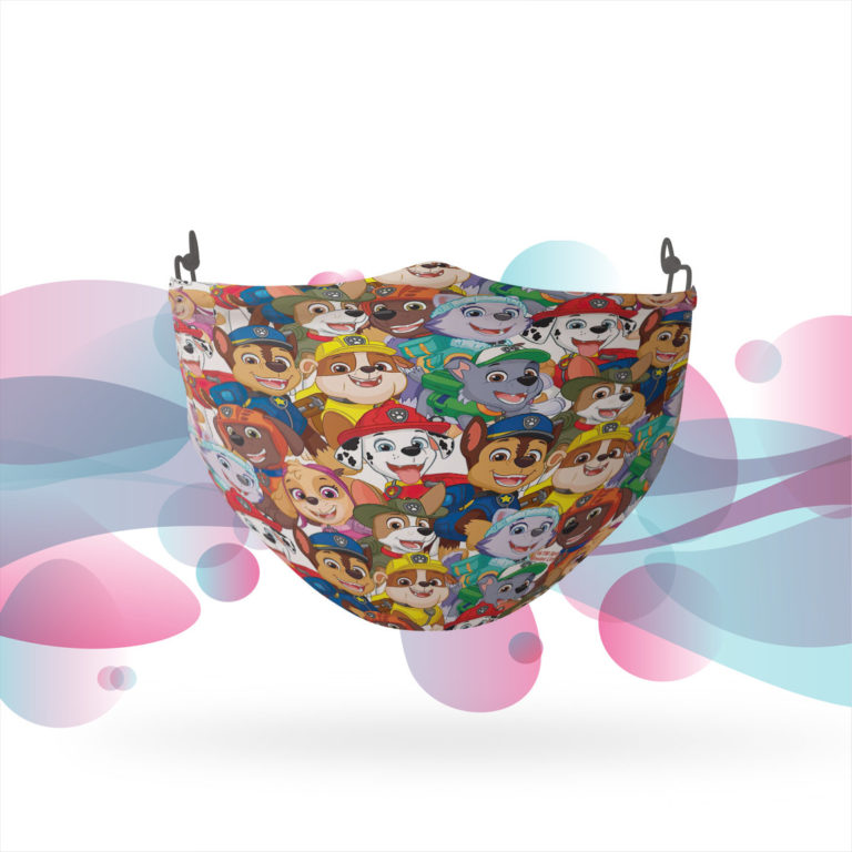 Paw Patrol Pup Pile Reusable Cloth Face Mask