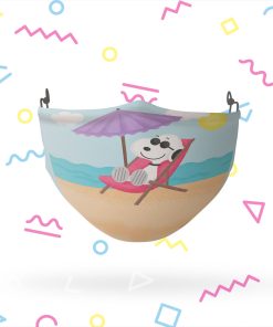 Peanuts Joe Cool Beach Breeze Reusable Cloth Face Mask