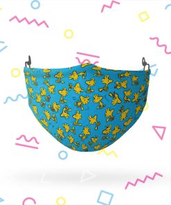 Peanuts Woodstock Pattern Reusable Cloth Face Mask