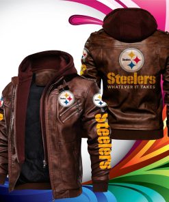 Pittsburgh Steelers Leather Jacket