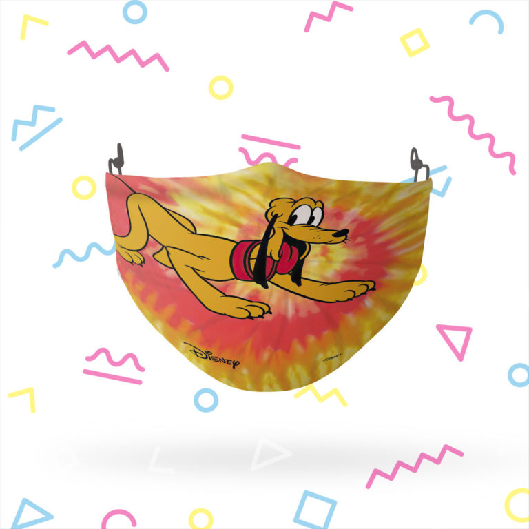 Pluto Tie Dye Reusable Cloth Face Mask