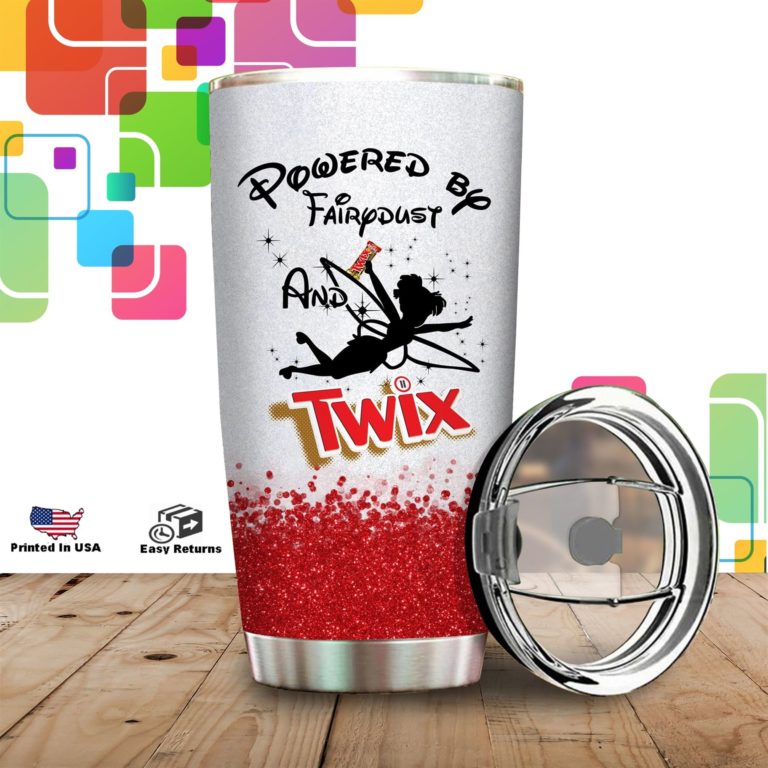 Powered By Fairyoust And Twix Tumbler