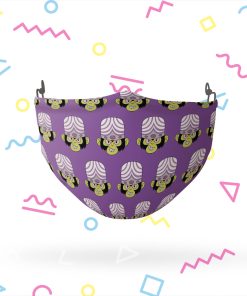 Powerpuff Girls Mojo Jojo Head Pattern Face Mask