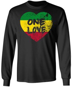 Rastafari One Love Shirt (T-shirt, Ls, Hoodie)