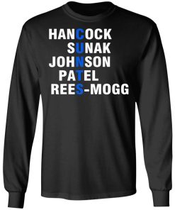 Hancock – Sunak – Johnson – Patel – Rees-mogg Shirt