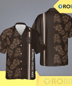 San Diego Padres Mlb San Diego California Hawaii Floral Baseball Aloha Shirt