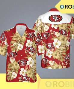 San Francisco 49ers Nfl San Francisco Hawaii Floral Football Aloha Shirt