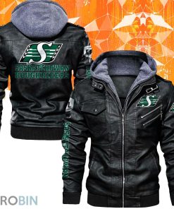 Saskatchewan Roughriders Leather Jacket Saskatchewan Roughriders Leather Jacket