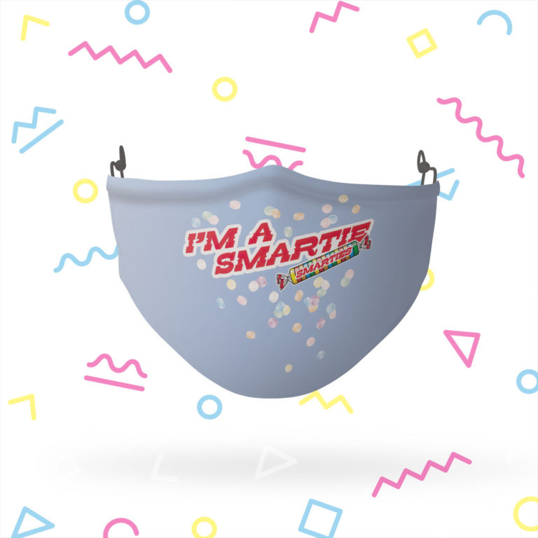 Smarties Im a Smartie Reusable Cloth Face Mask