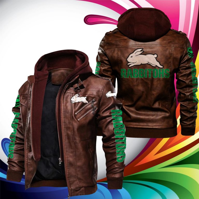 South Sydney Rabbitohs Leather Jacket