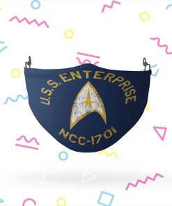 Star Trek Collegiate Face Mask with PM2.5 Filter