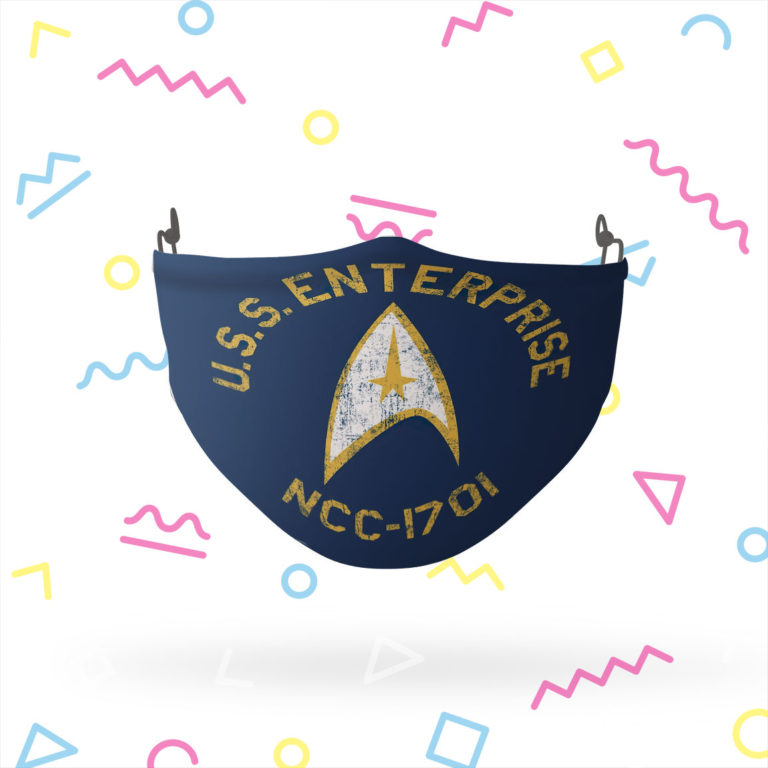 Star Trek Collegiate Face Mask with PM2.5 Filter