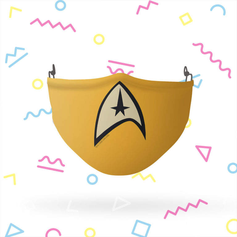 Star Trek Command Uniform Face Mask