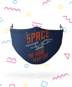 Star Trek Space Travel Face Mask