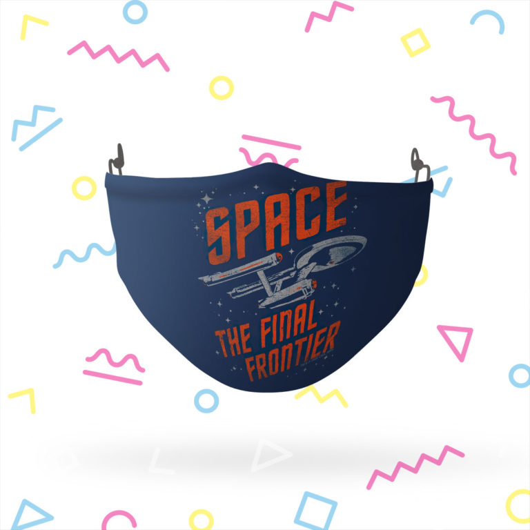 Star Trek Space Travel Face Mask