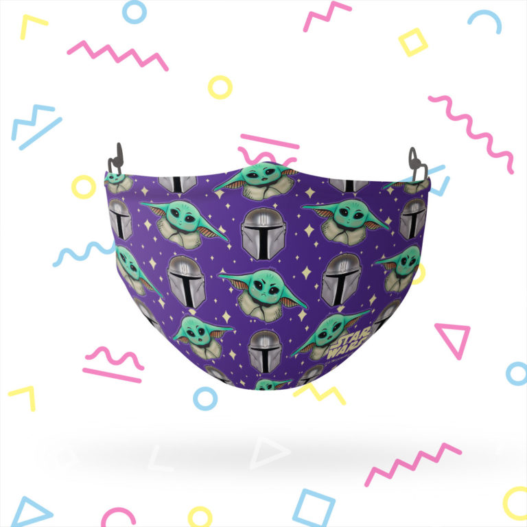 Star Wars Cute Guardian and The Child Face Mask