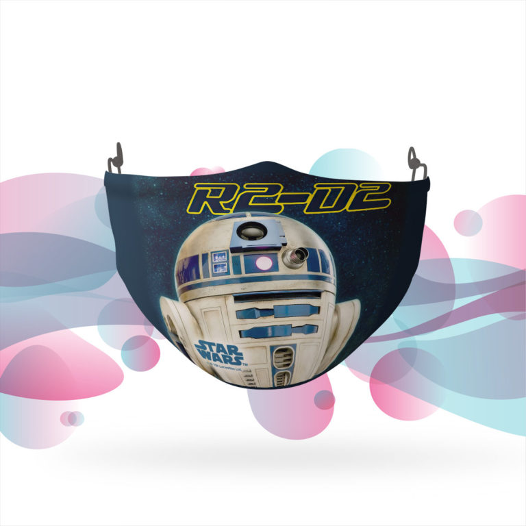 Star Wars R2-D2 in Space Face Mask