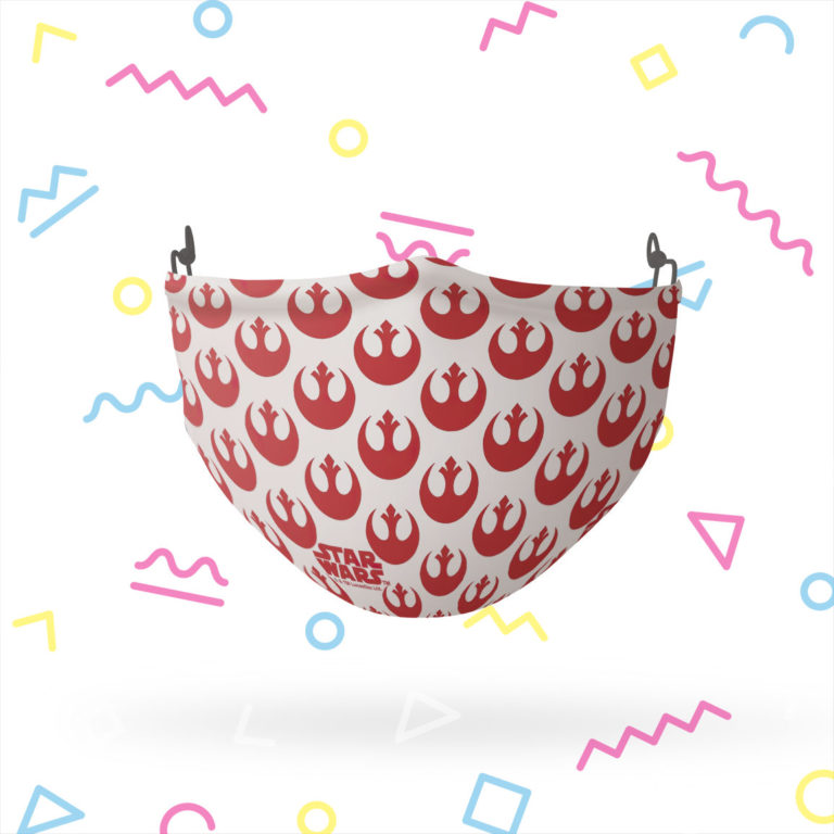 Star Wars Rebel Insignia Pattern Face Mask with PM2.5 Filter