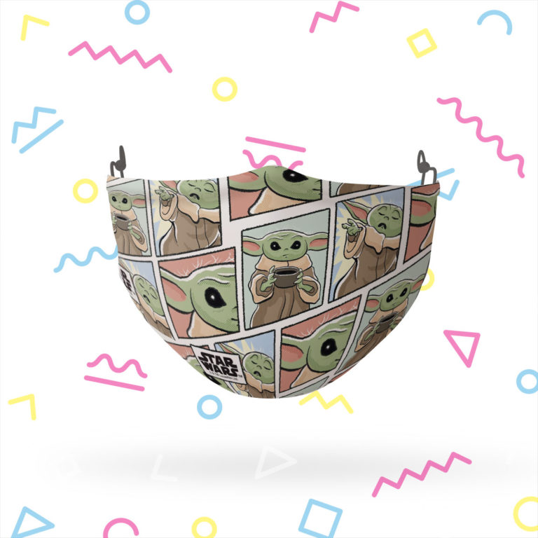 Star Wars The Child Pattern Face Mask