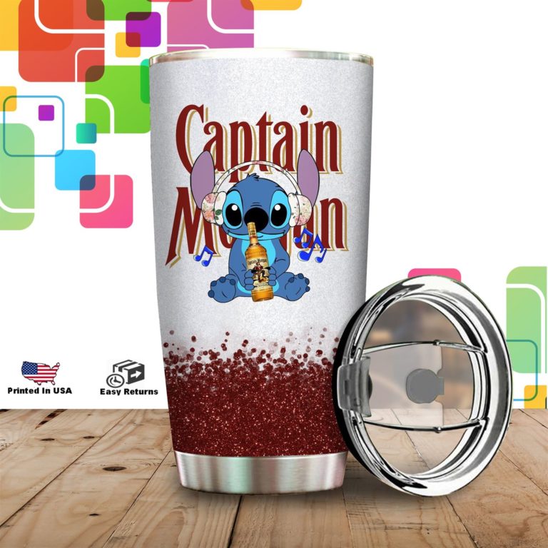 Stitch Captain Morgan Tumbler