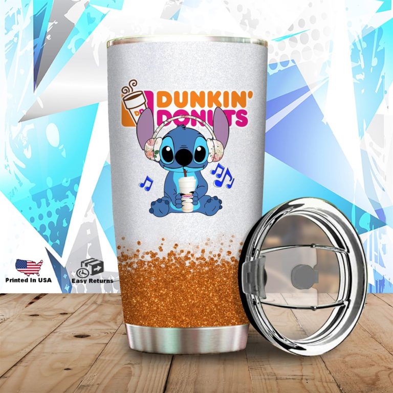 Stitch Dunkin’s Donut Tumbler