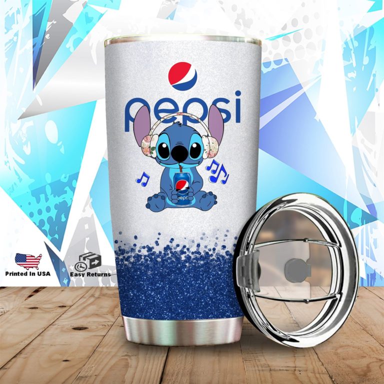 Stitch Pepsi Tumbler