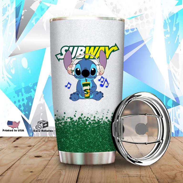 Stitch Subway Stainless Steels Tumbler