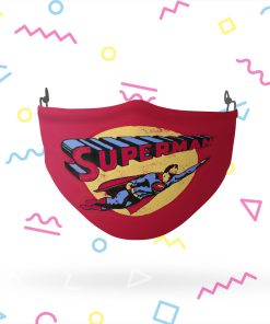 Superman Fly By Face Mask